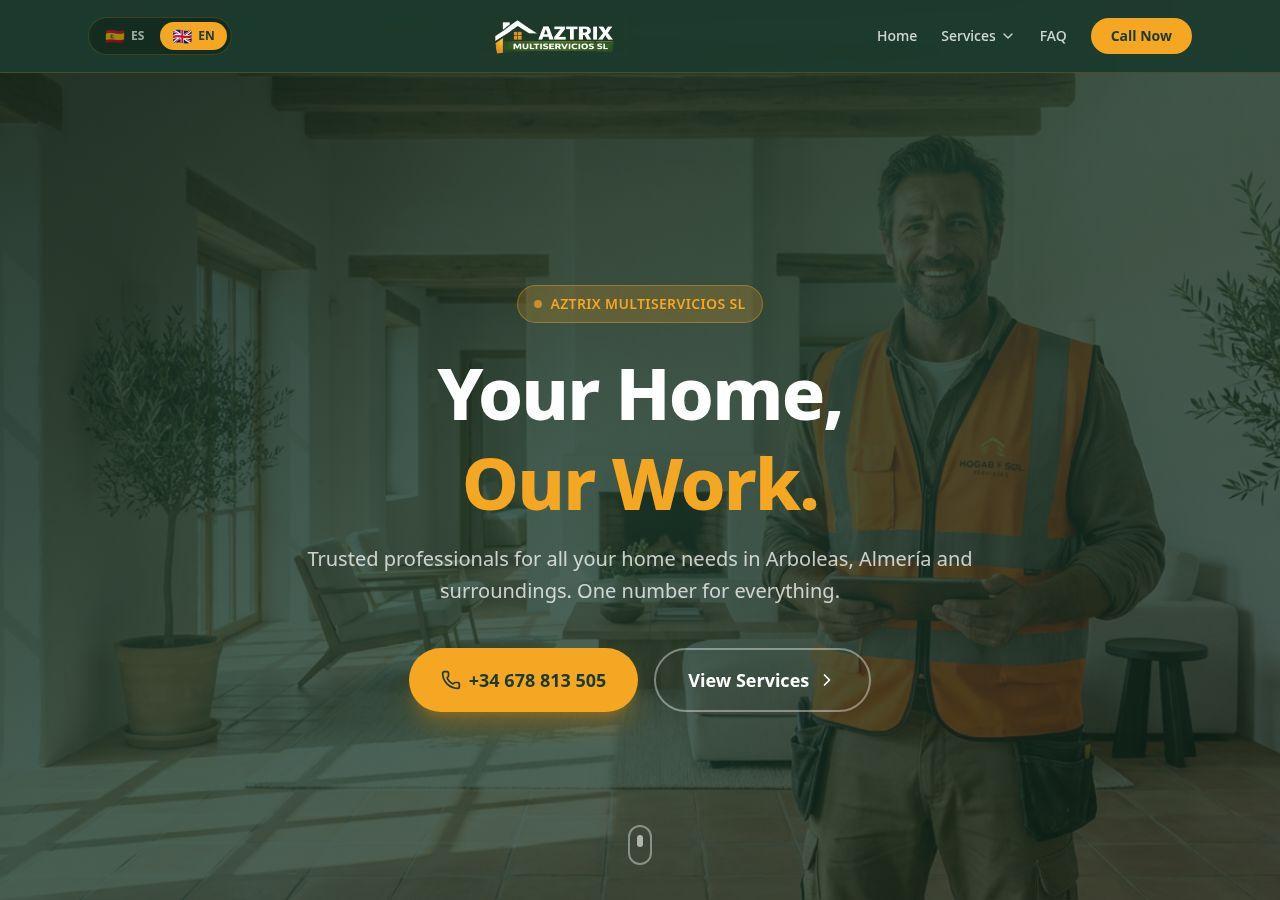 Aztrix Multiservicios – Home Services
